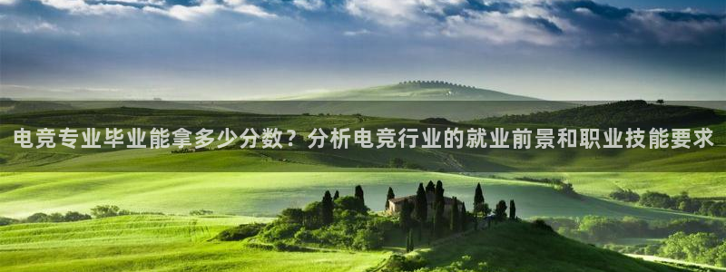 易游电竞解说：电竞专业毕业能拿多少分数？分析电竞行业的就业前景和职业技能要求