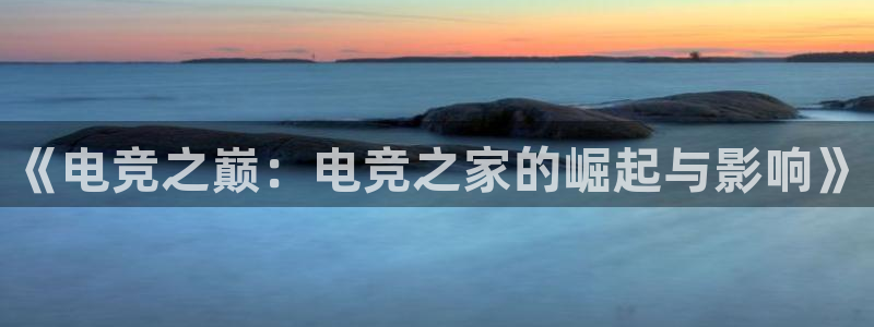 易游电竞酒店：《电竞之巅：电竞之家的崛起与影响》